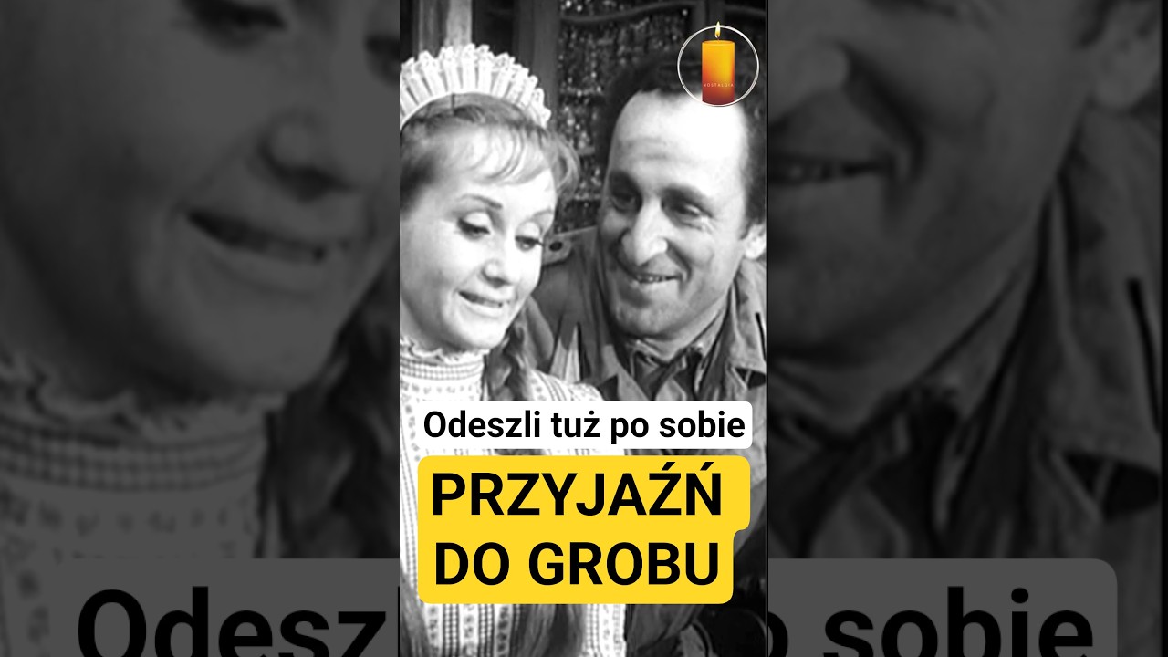 Odeszli tuż po sobie. Nie zdążyli się pożegnać. Przyjaźń aż do śmierci...