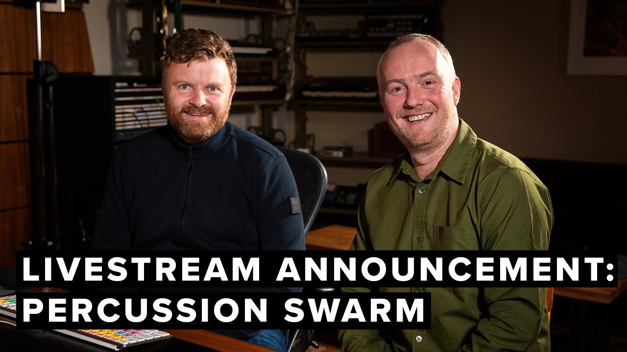 Percussion Swarm — Live Stream Announcement