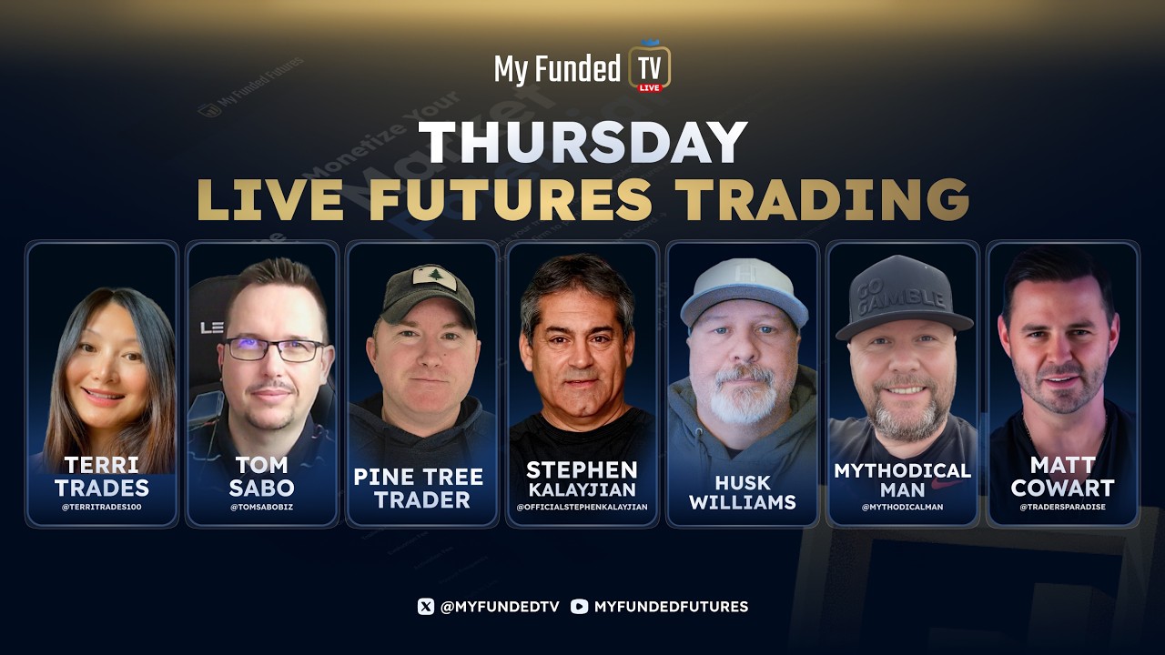 Thursday: Live Futures Trading & Market Talk | MyFundedTV 04/09/26