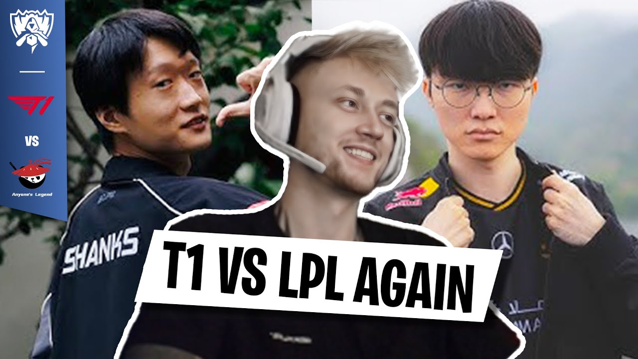 T1 VS AL WORLDS QUARTERFINALS