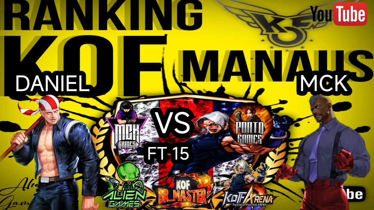 DANIEL VS MCK FT 15 OFF LINE PELO RANK KOF AM.
