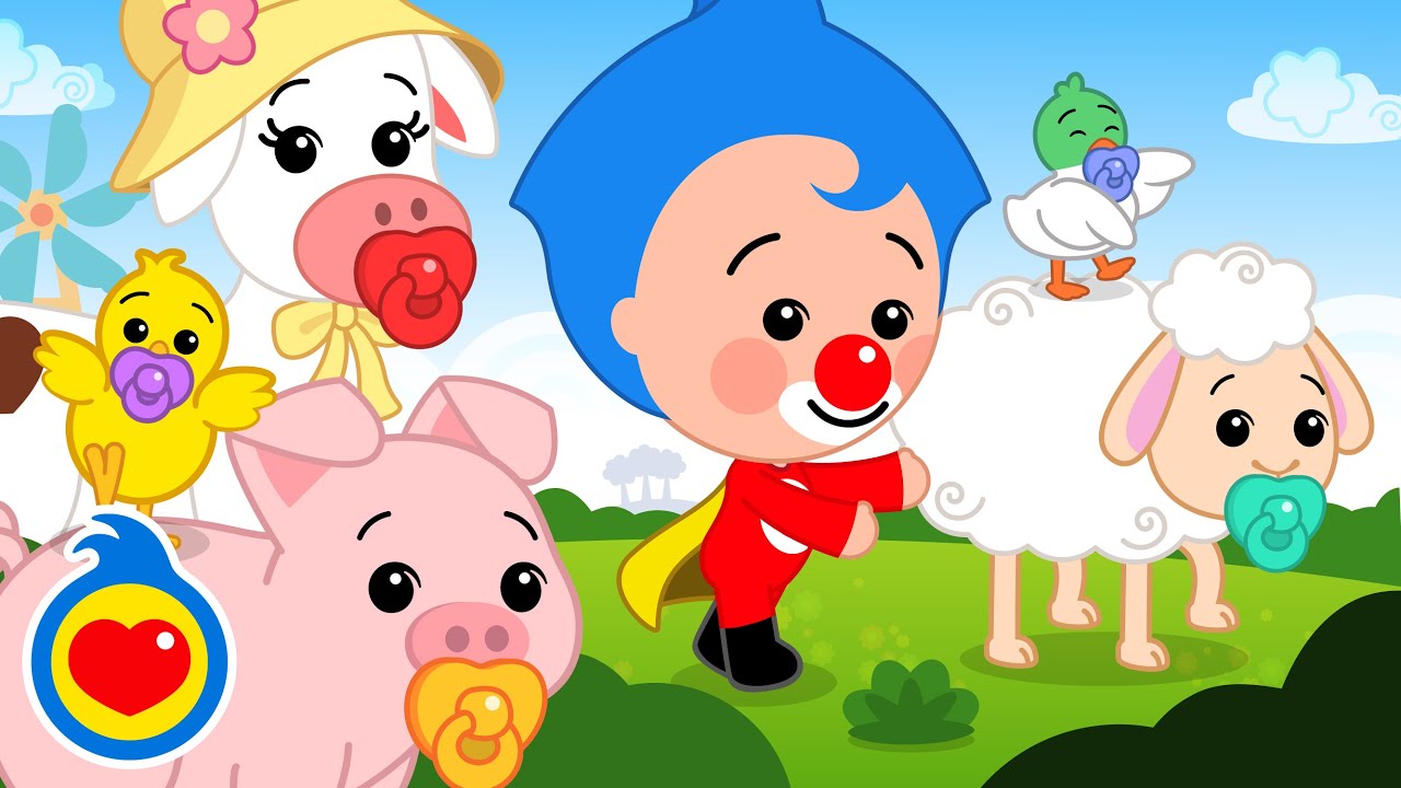 Tiburón Bebé y los Animalitos Bebé 🦈 Canciones Infantiles | Plim Plim