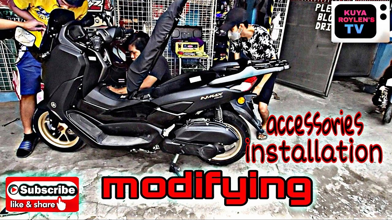 NMAX V2 || modify || accessories installation
