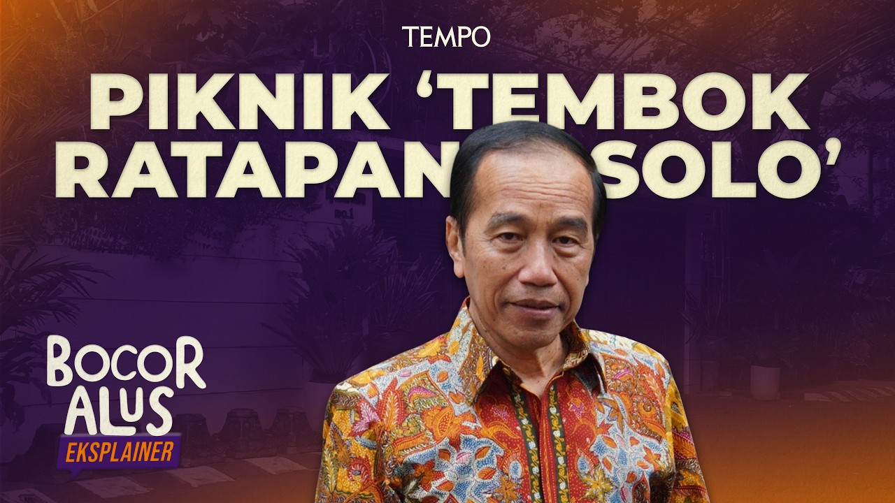 Bagaimana Jokowi Mengatur Wisata ‘Tembok Ratapan Solo’ | Bocor Alus Politik