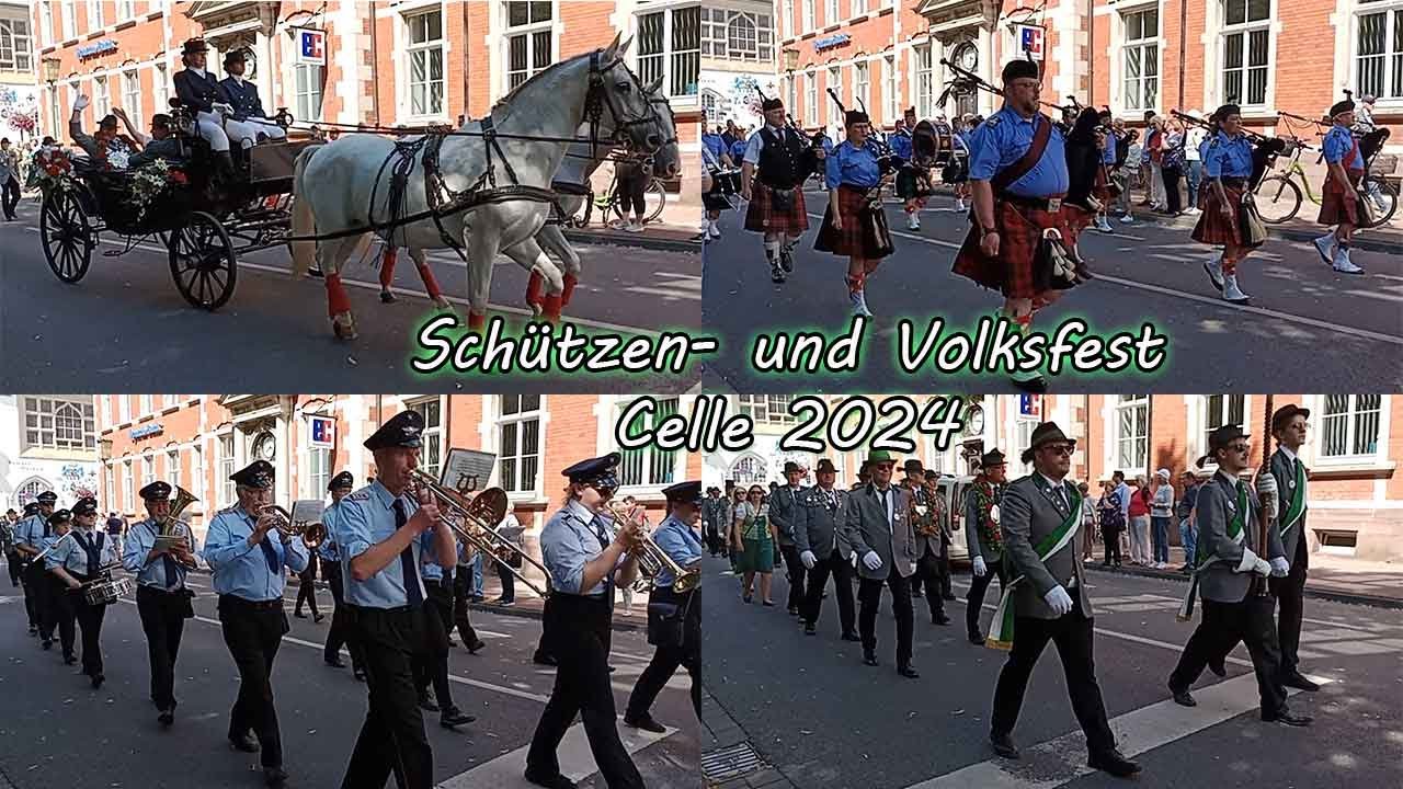 Schützen- und Volksfest Celle 2024 - Umzug