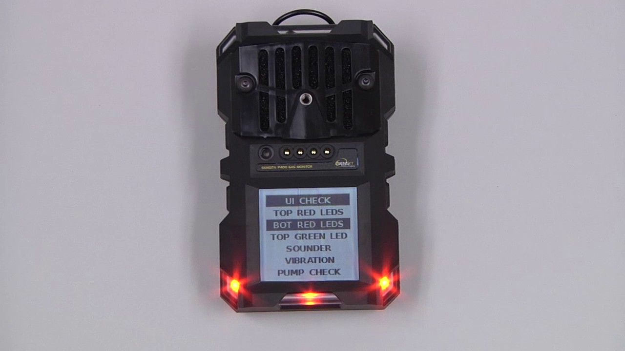 SENSIT P400 Multi-Gas Monitor Quick Start Guide