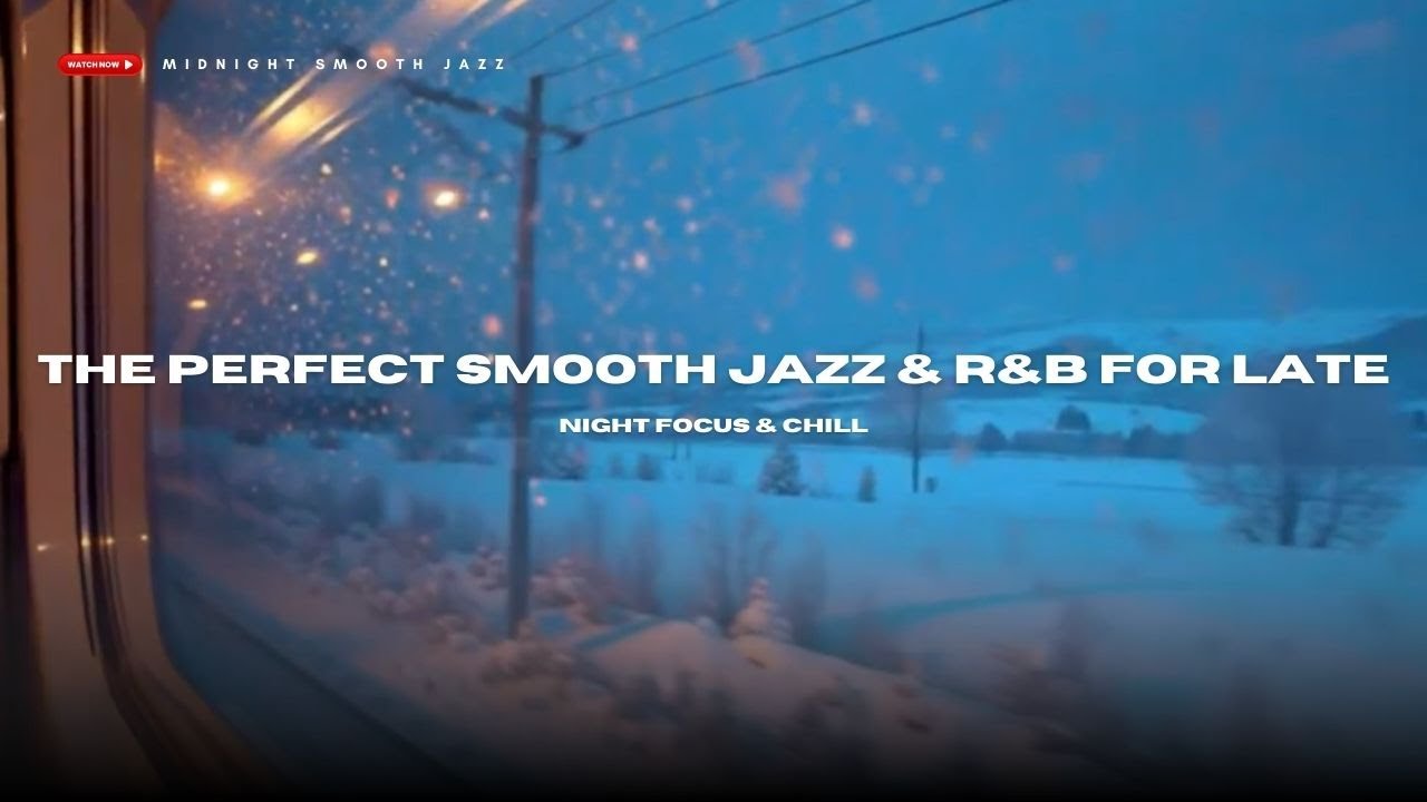 Peaceful Snowy Town Jazz ❄️ Coffee Street Ambience You’ll Love