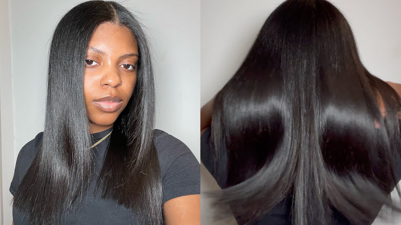 HOW TO: THE ULTIMATE SILK PRESS AT HOME | TYPE 4 NATURAL HAIR | SALON RESULTS