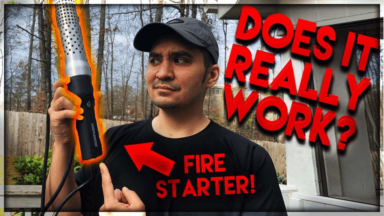Looftlighter Test! Electric Big Green Egg Fire Starter Unboxing and Close Up Review in 4K!