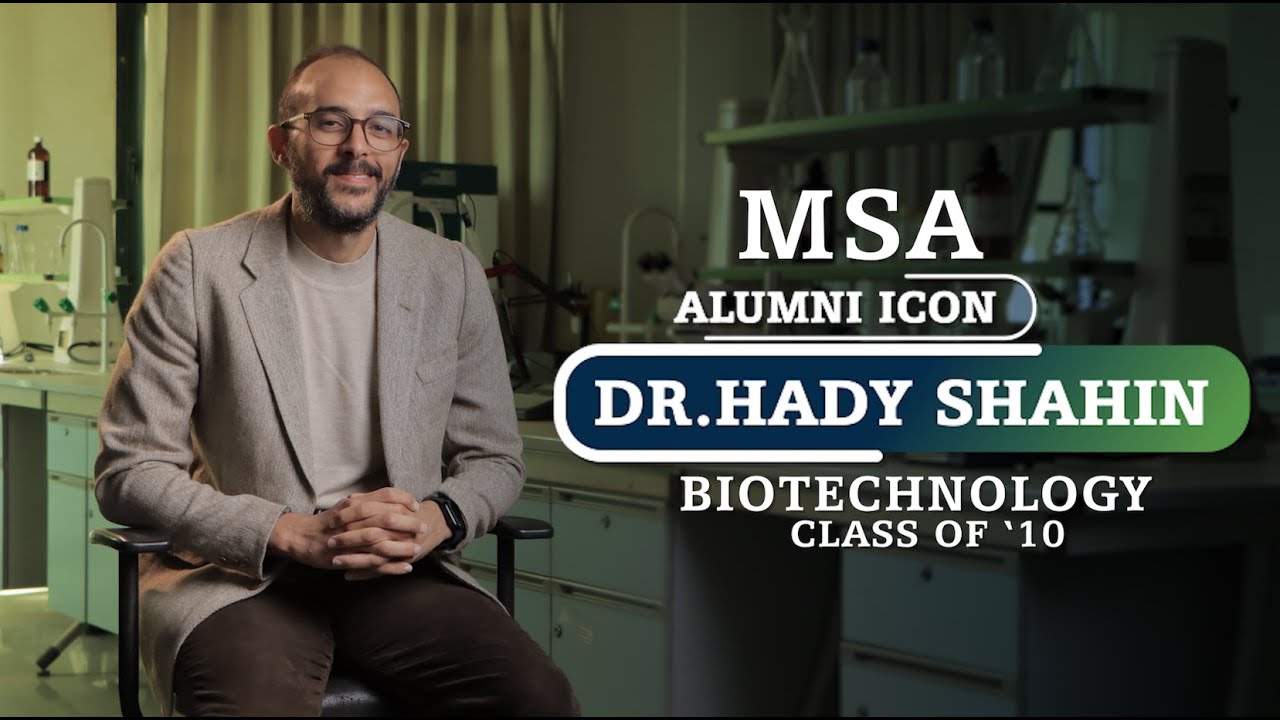 Dr. Hady Shahin - Faculty of Biotechnology Alumni