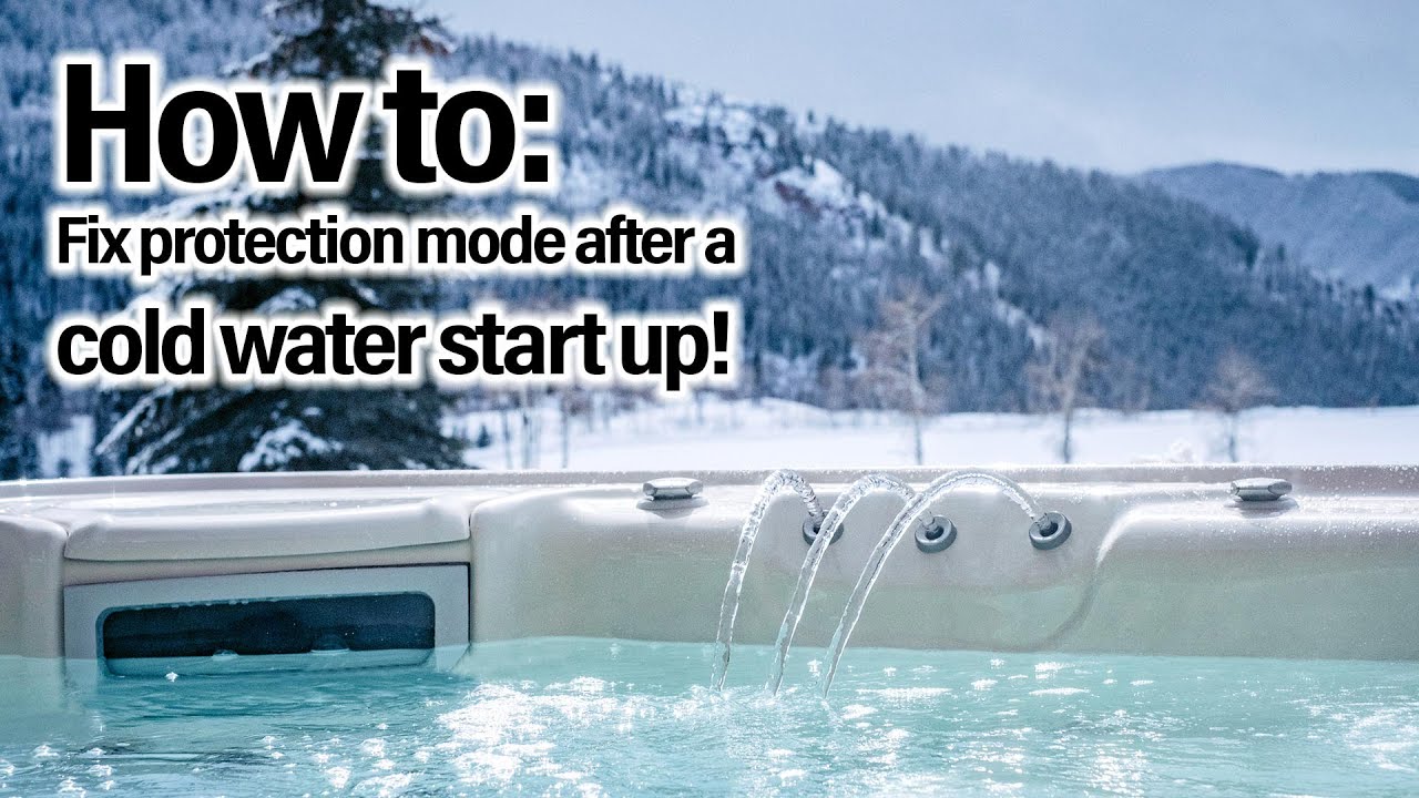 How to FIX PROTECTION MODE after a cold water start up!