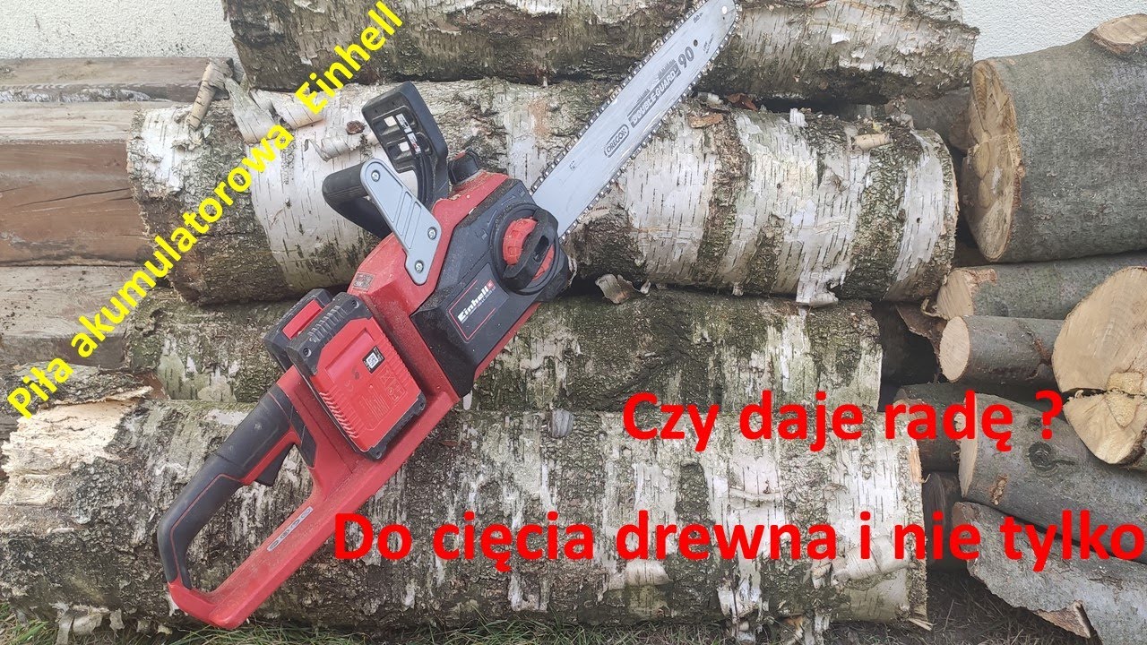 Piła Łańcuchowa akumulatorowa Einhell GE LC 36 35 Li po 6 miesiącach użytkowania. Ocena sprawności.