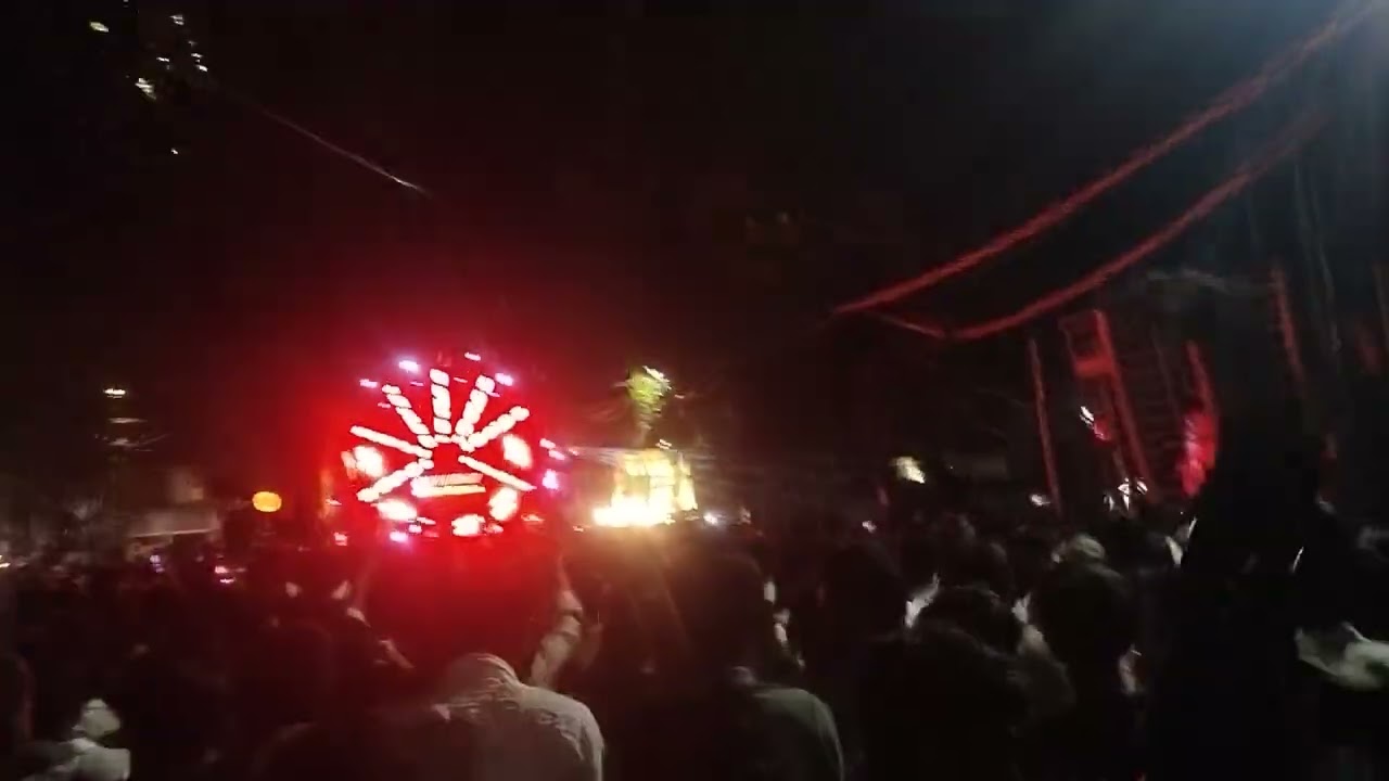 Nursing radio Mau Durga Puja visarjan