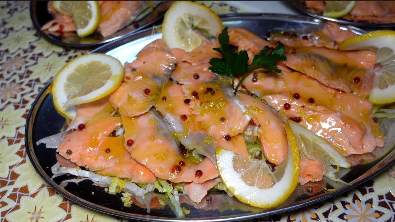 Come fare un salmone marinato a casa facilmente e buonissimo