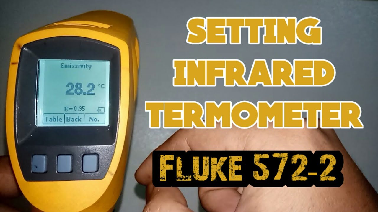 Cara setting infrared termometer