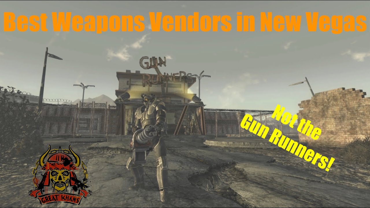 Fallout New Vegas The Five Best Weapons Vendors