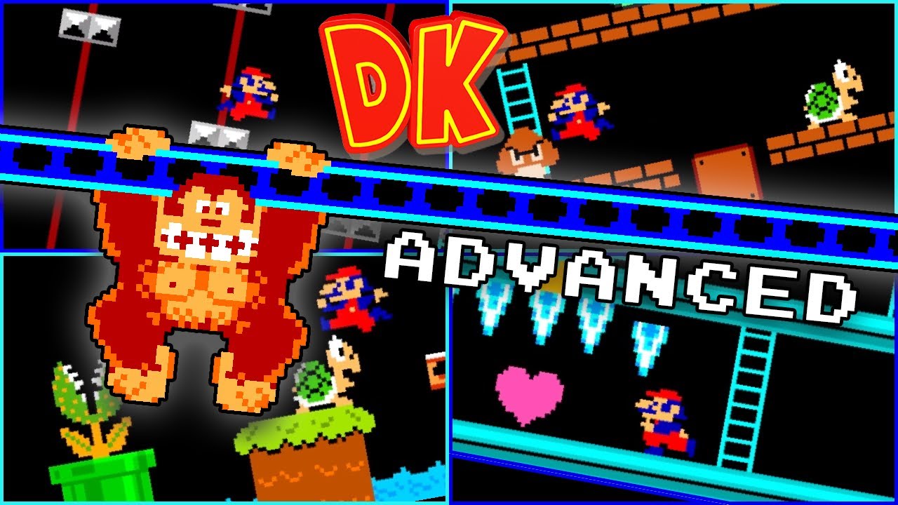 Donkey Kong Advanced - DK on Hard Mode!