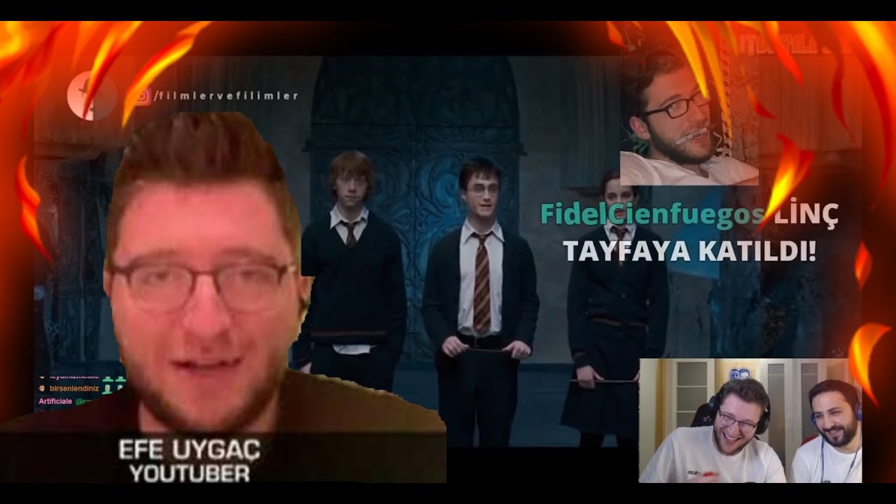 Efe Uygaç Harry Potter Zümrüdü Anka Yoldaşlığı Eleştirel Parodi İzliyor
