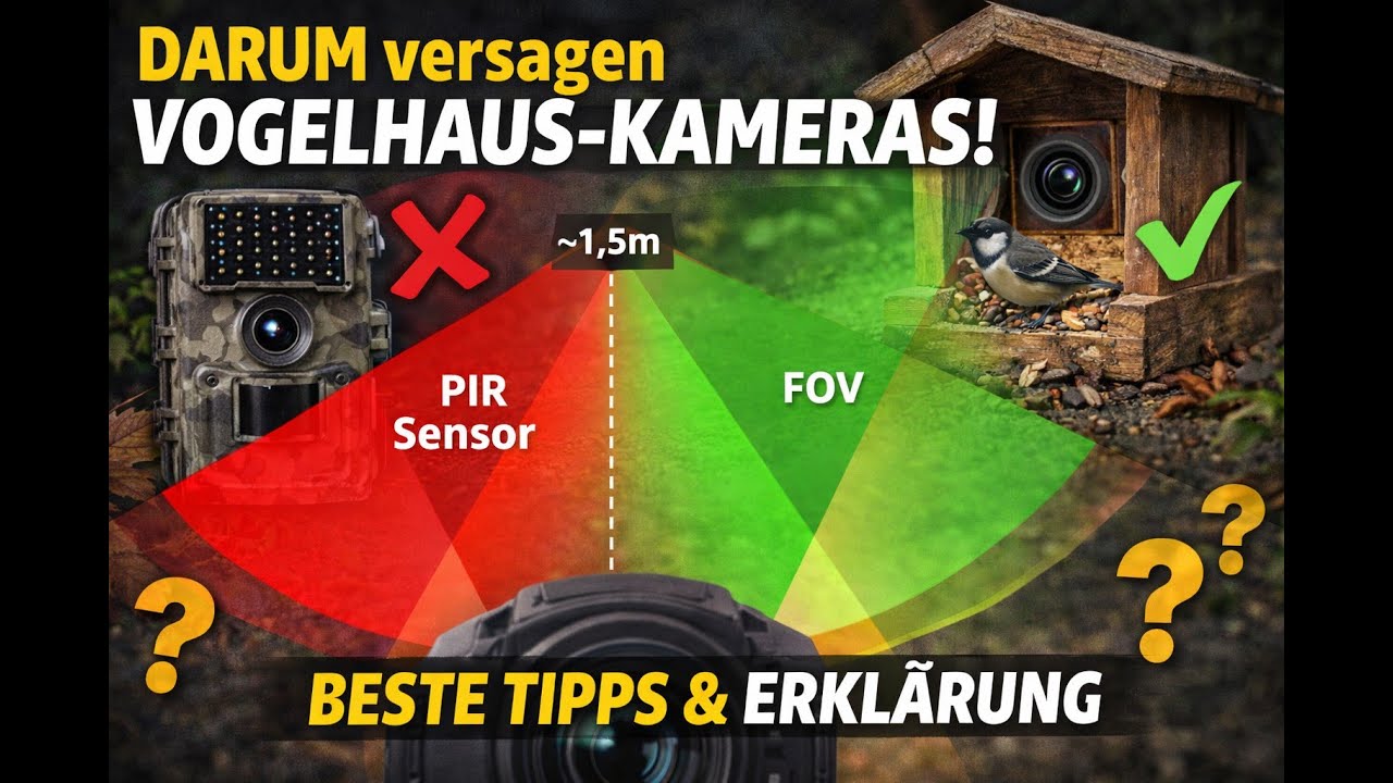 Warum Wildkameras im Nahbereich versagen