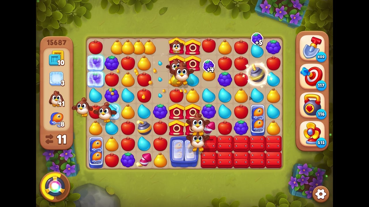 GardenScapes Level 15687 no boosters 