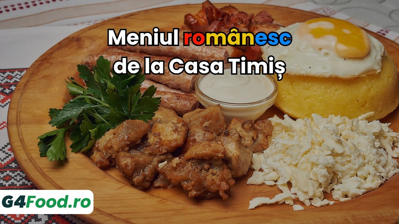 Chef Nico Lontras prezintă noul meniu românesc de la Casa Timiș
