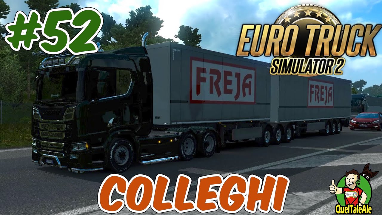 CAOS TRA COLLEGHI PERICOLOSI - Euro Truck Simulator 2 - Gameplay ITA - #52