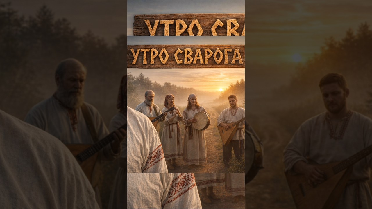 УТРО СВАРОГА 🌞 Пробуждение Земли | Славянский эпический рок