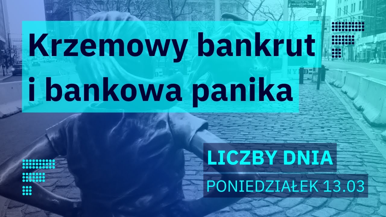 Upadek Silicon Valley Bank, czerwień na bankach, ucieczka od dolara, siła złota i bitcoina