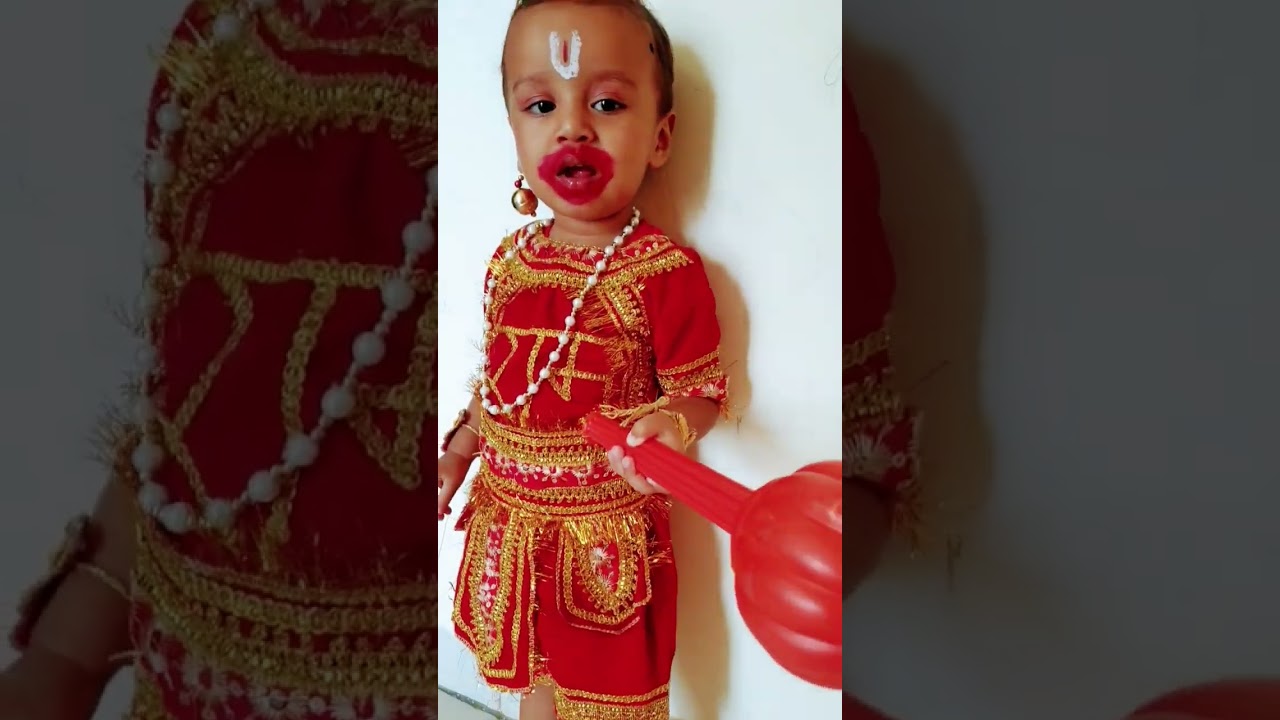 बाल हनुमान #hanuman #hanumanji #hanumanchalisa #ramayan #ram #navratri #baby #fun #viral #adipurush