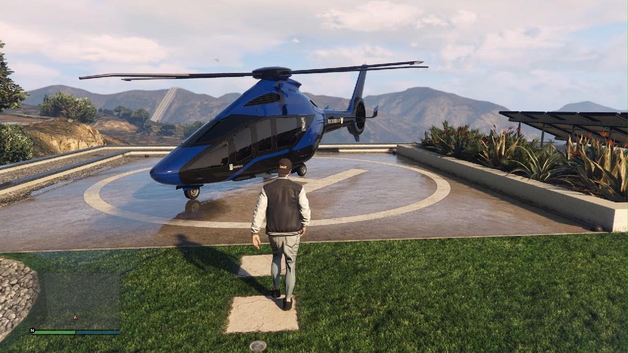 Usando meu helicóptero da minha nova mansao ate a penthouse🤪