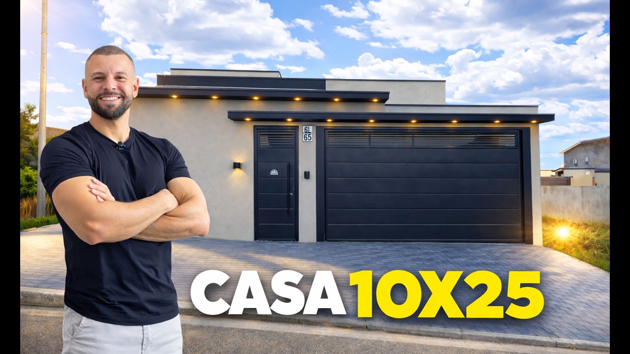 TOUR CASA 10X25 COM PISCINA - PLANTA BAIXA ONLINE!