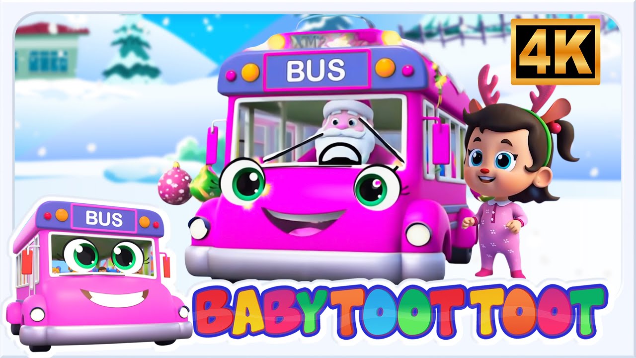 Las Ruedas del Autobús Navideño🎄🚌 y Más Canciones Día festivo Infantiles