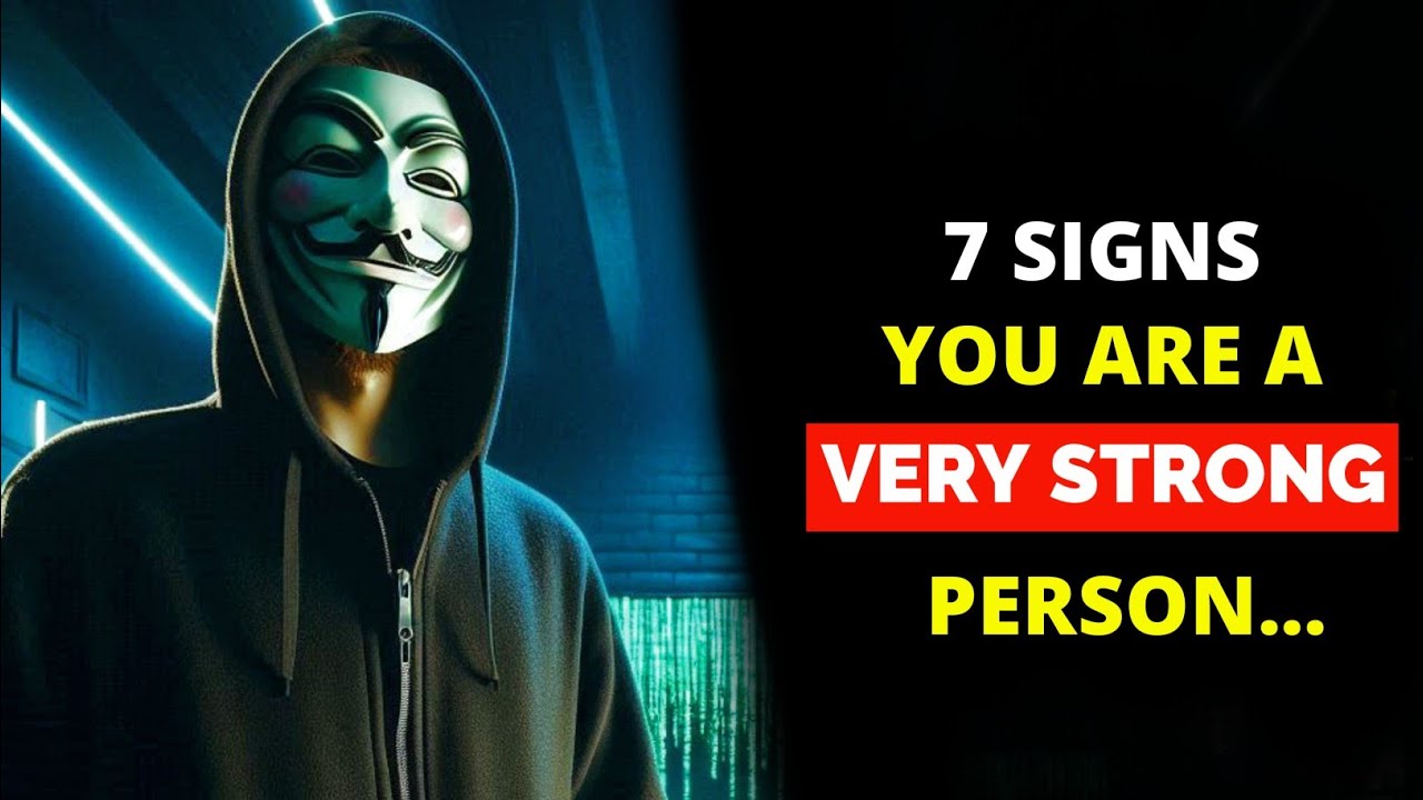 POWERFUL: 7 SIGNS You Are a VERY STRONG PERSON | Stoic Philosophy