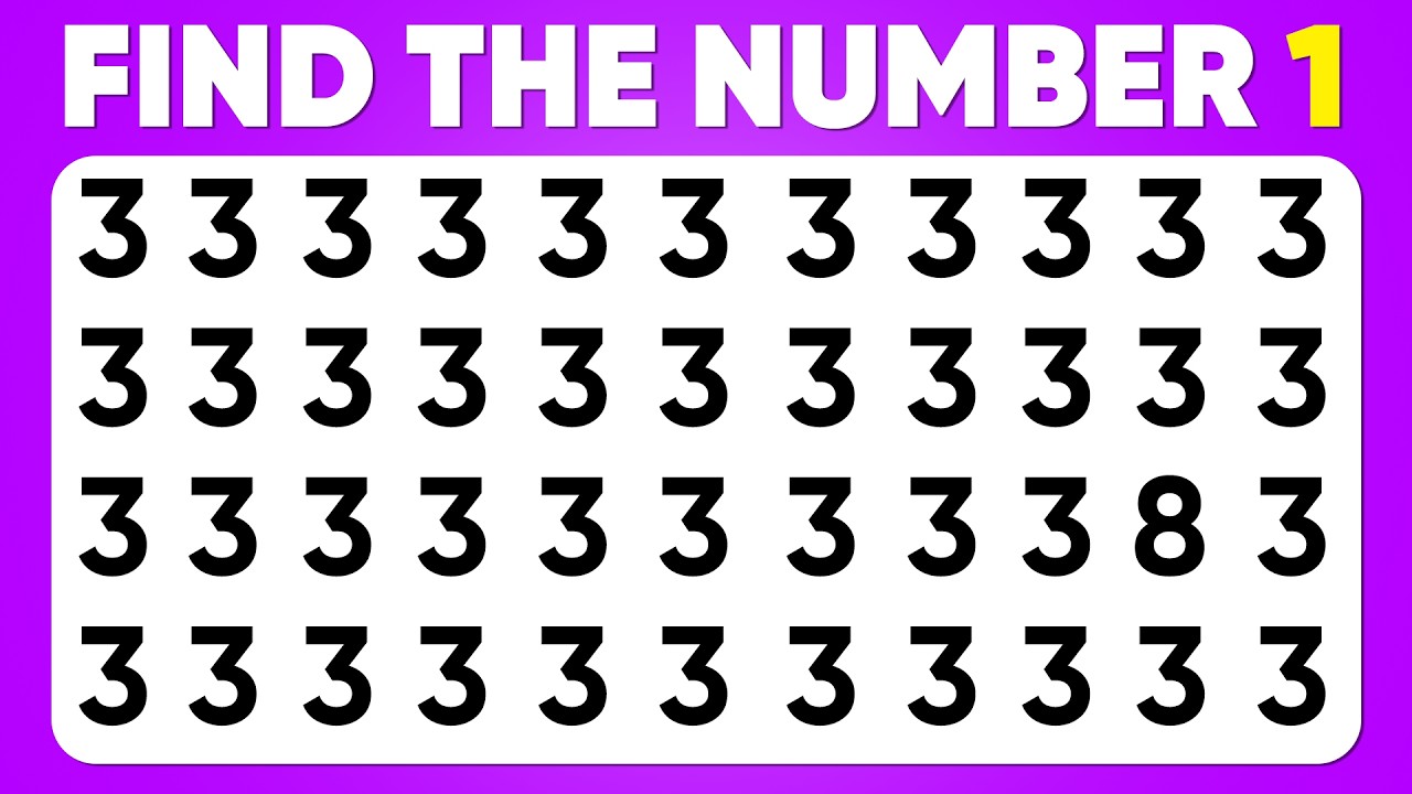 Find the ODD One Out | Find The ODD Number And Letter Edition! | Emoji Quiz | Easy, Medium, Hard