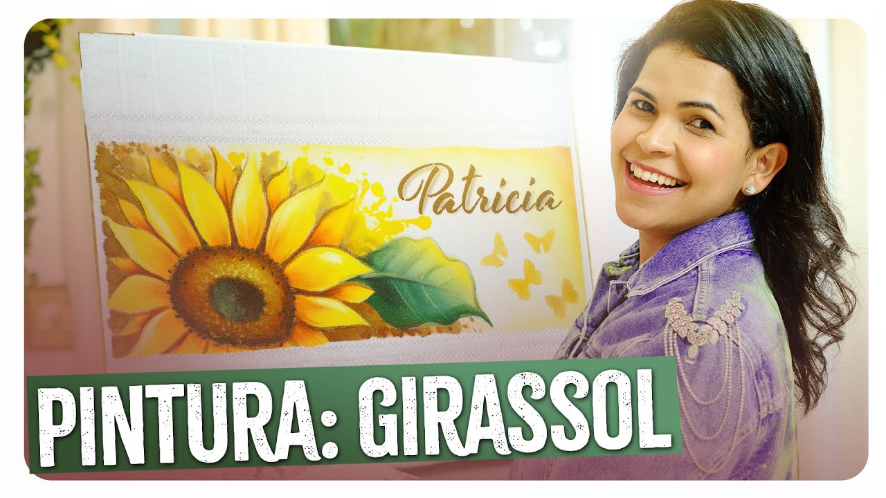 Girassol na Toalha