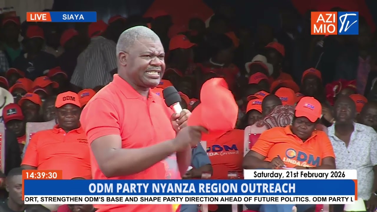 HEATED: TJ Kajwang RIPS APART Orengo With Hard-Hitting Speech in Siaya Linda Ground Event