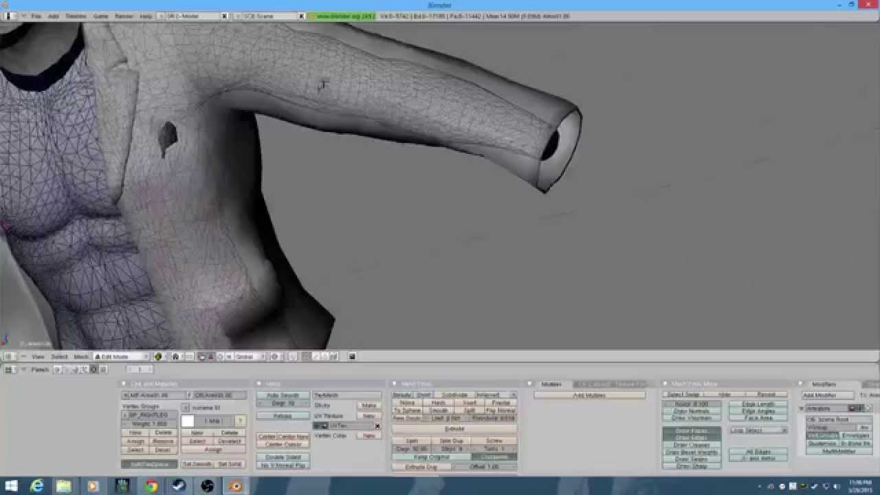 Basic Nifskope Block Copying and a Bit of Blendering