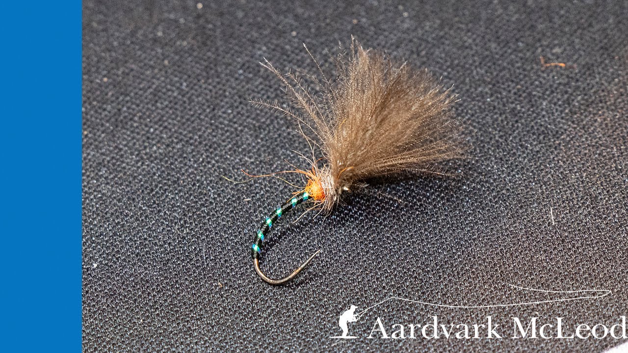 CDC Dry Flies #1 - Tying The CDC Shuttlecock Buzzer