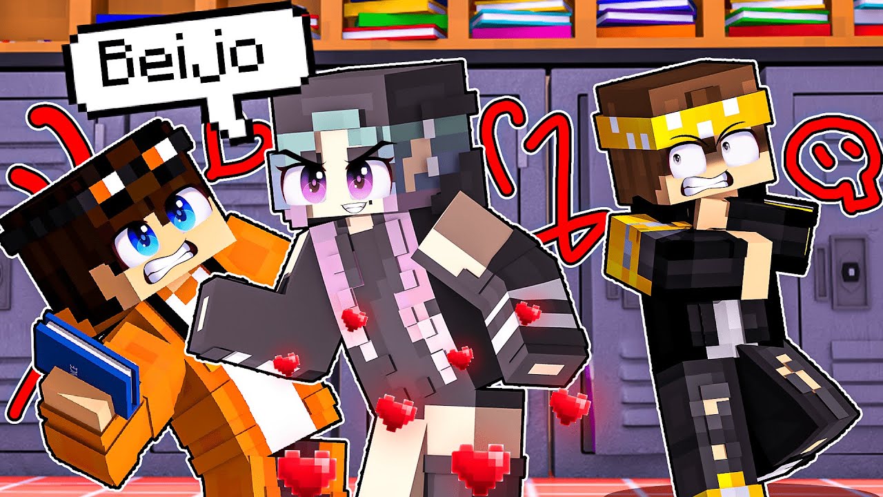 A GAROTA MALVADA GOSTA de MIM no Minecraft!