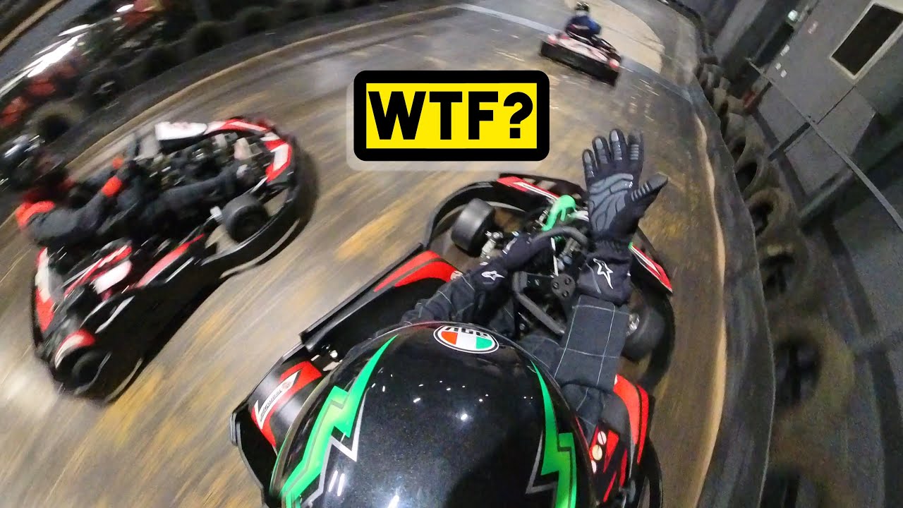Racing a driver with DIRTY TACTICS!