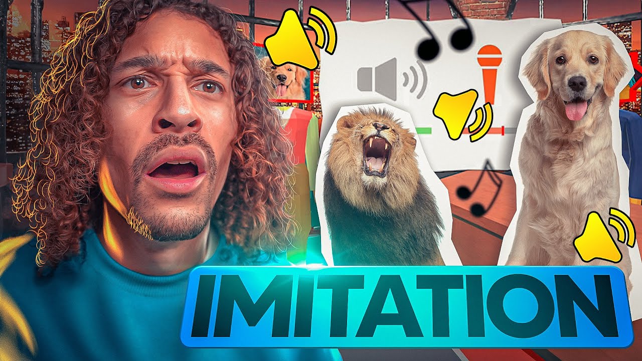 CE JEU D'IMITATION EST A MOURIR DE RIRE !