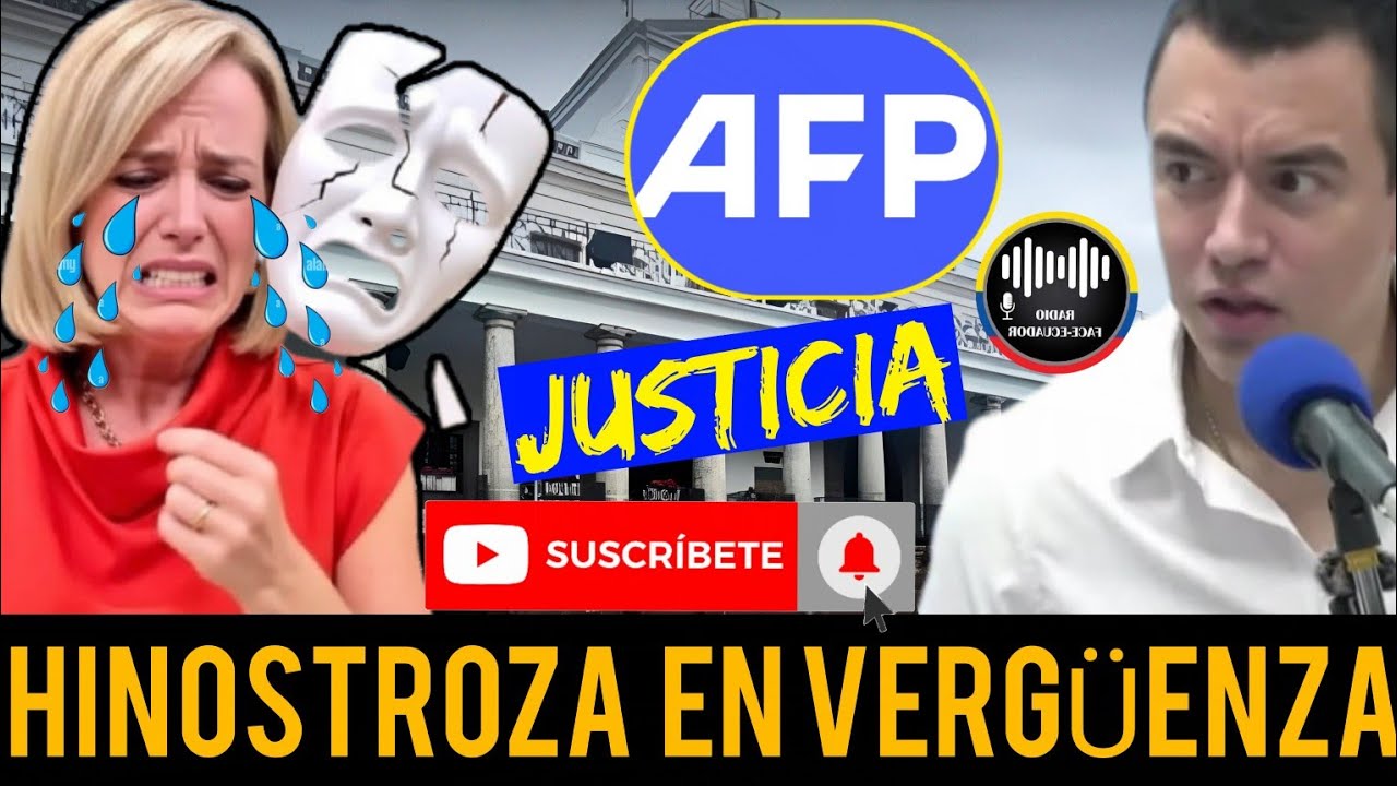 JANET HINOSTROZA QUEDA EN VERGÜENZA AL PEDIR NO DIFUNDAN NOTICIA DE NOBOA CASO VILLA ECUADOR RFE TV