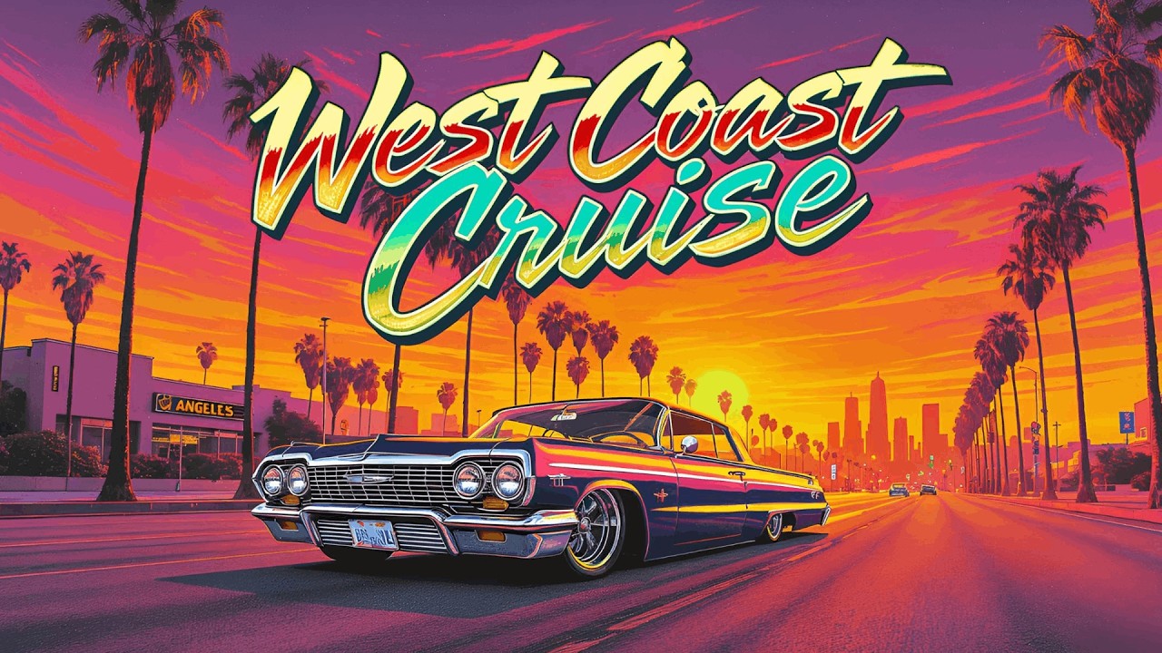 West Coast Cruise 🌴 | 90s G-Funk & Westside Night Drive (Full Album)