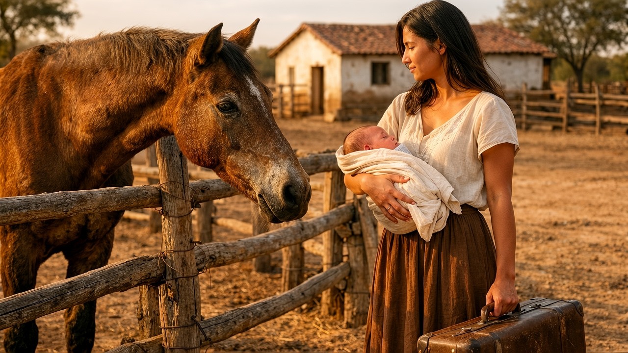 Porzucona w dniu porodu, zamieszkała na gospodarstwie ze starym koniem… i wszystko się zmieniło
