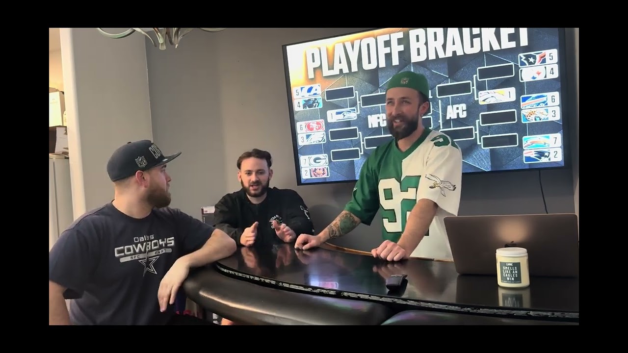 EP1 | NFL PLAYOFFS BRACKET BREAKDOWN WILD CARD ROUND