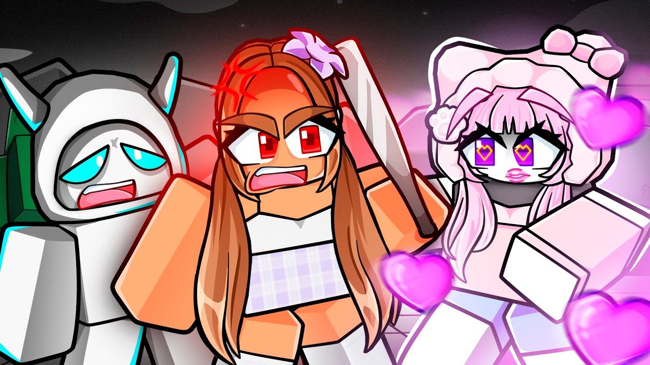 Desperate E-Girl Tries To Steal Me From My Girlfriend... (Strongest Battlegrounds)