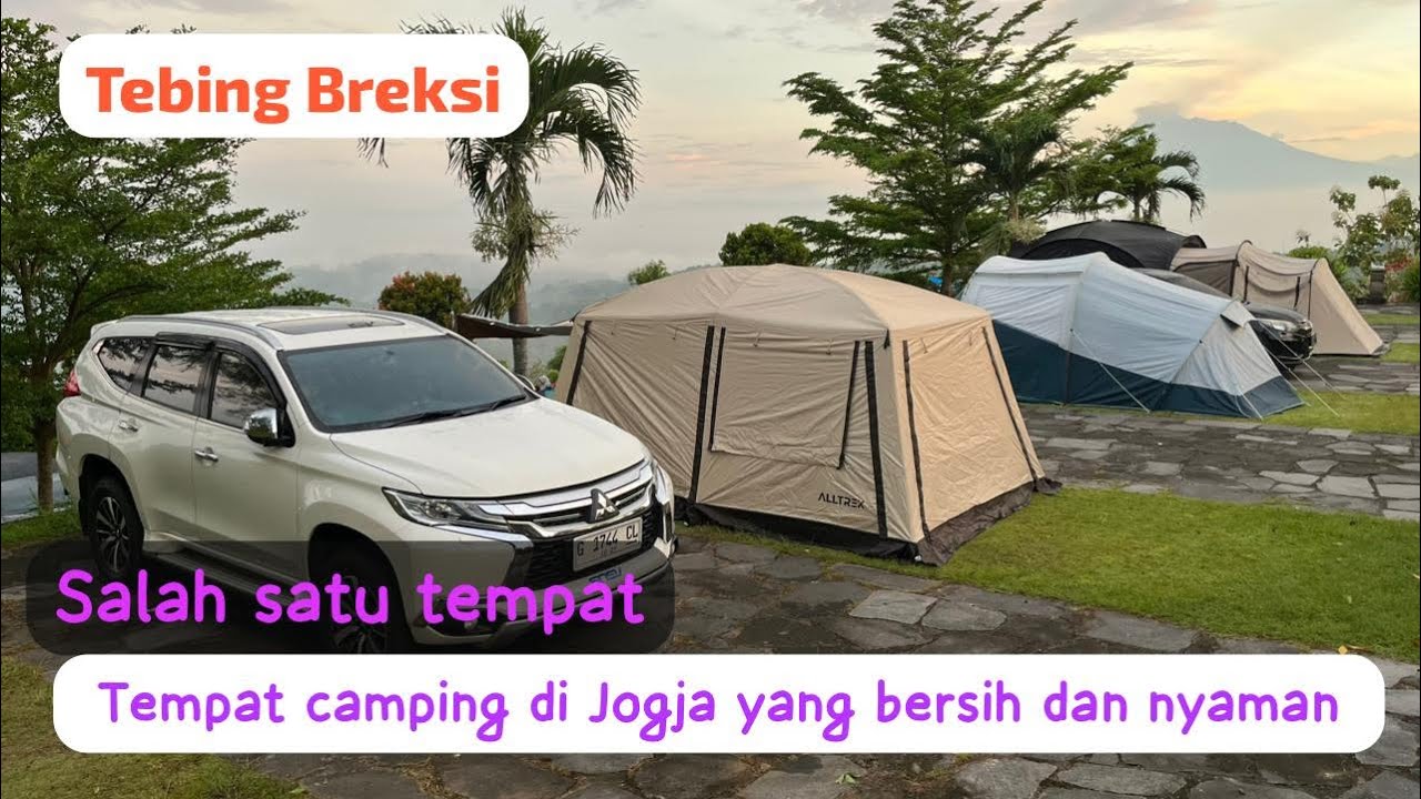 Pesona camping di tebing Breksi