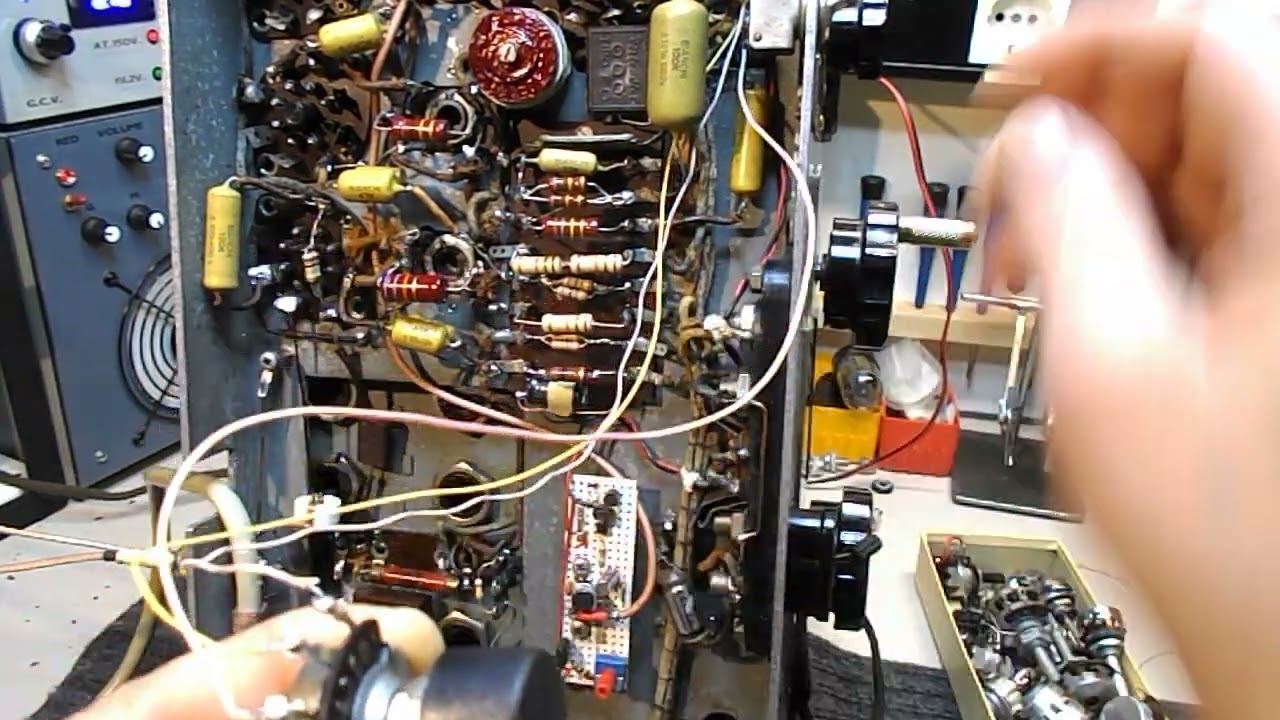 Marconi, cambio potenciómetro de volumen