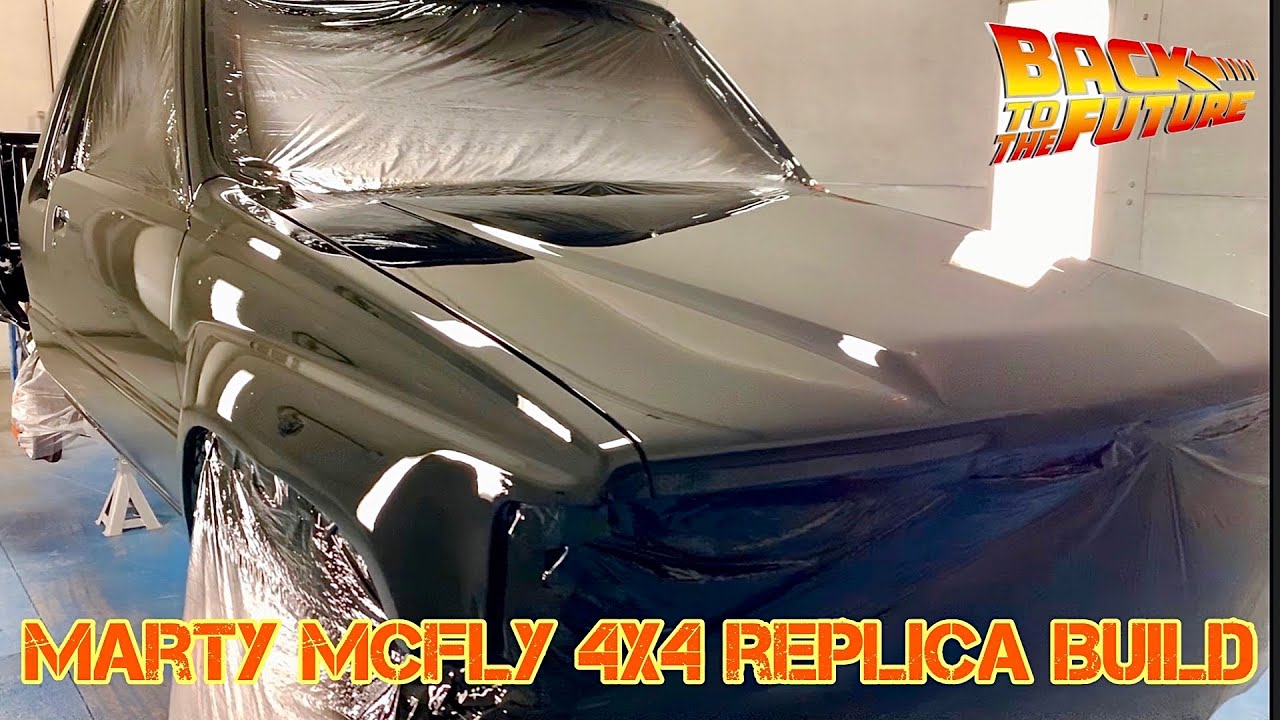 1985 Toyota Pickup 4x4 Hilux - Back To The Future - Part 3 - Marty McFly Truck Build