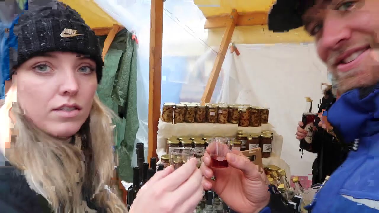 trying croatian food and drinks